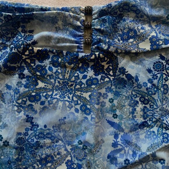 Profile by Gottex Bikini Skirt Bottom Blue Multicolor Women’s US Size Small - Picture 5 of 5